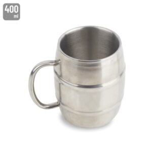 JARRA ACERO INOXIDABLE DOBLE CAPA 400ML OLOF