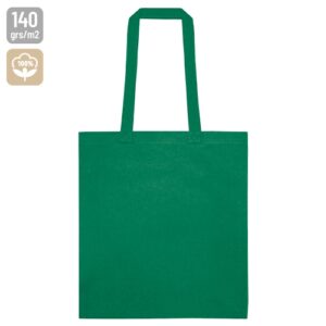 BOLSA DE ASA VERDE ALGODON KELSO
